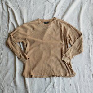 waffle knit thermal